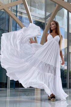 Maxi šaty SOFIA (white)