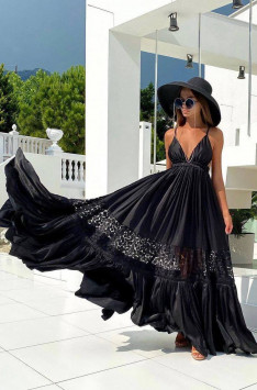 Maxi šaty SOFIA (black)