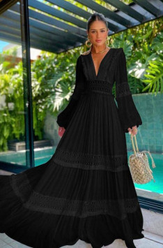 Maxi šaty CHARISMA (black)