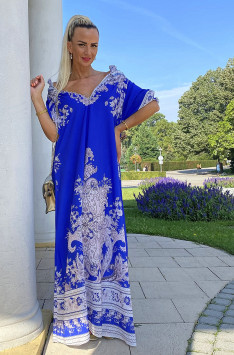 Šaty ADRIENE (kráľovská modrá)