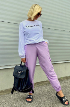 Kapsáčové nohavice BLAIRE (purple)