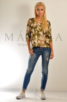 Army mikina khaki